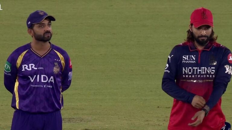 RCB vs KKR: टॉस अपडेट, प्लेइंग इलेवन और रायपुर में रोमांचक मुकाबला