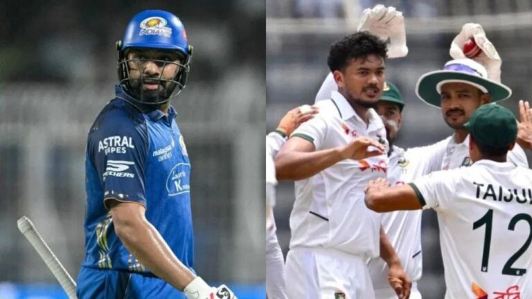 रोहित शर्मा के रिकॉर्ड, बांग्लादेश की जीत और फखर ज़मान के बाहर होने से भरा क्रिकेट का दिन