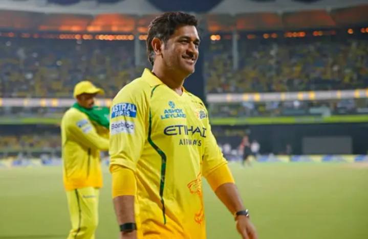 former csk skipper ms dhoni 19 05 2026