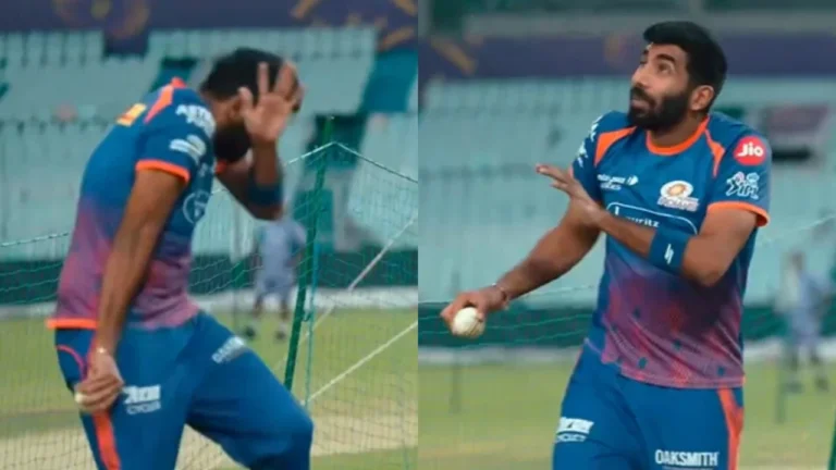 जसप्रीत बुमराह को लगी चोट के कगार पर बड़ी खतरनाक घटना, मुंबई इंडियंस के नेट सत्र में हुआ वायरल वीडियो