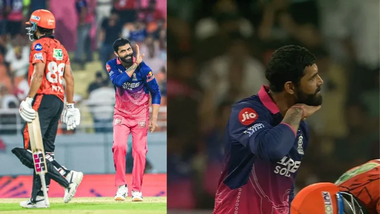 Ravindra Jadeja brings out ‘Pushpa’ celebration after dismissing Nitish Kumar Re – IPL 2024: रविंद्र जडेजा ने ‘पुष्पा’ अंदाज में मनाया जश्न, नितीश कुमार रेड्डी का विकेट लेकर बिखेरा जादू